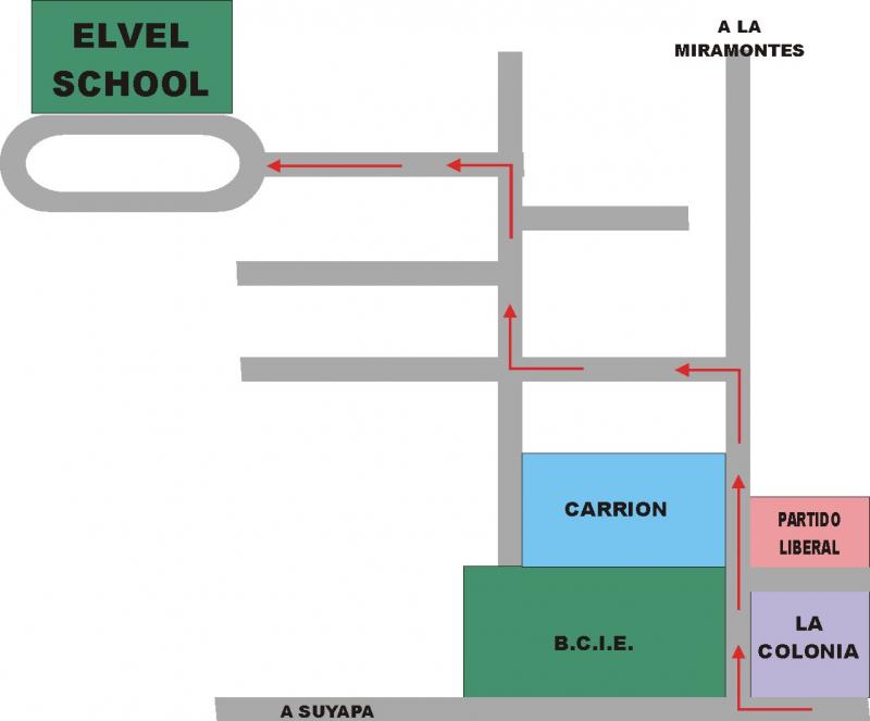 Ubicación de la Elvel School
